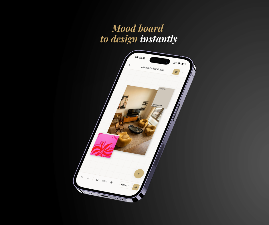 Build a mood board, get a finished design
