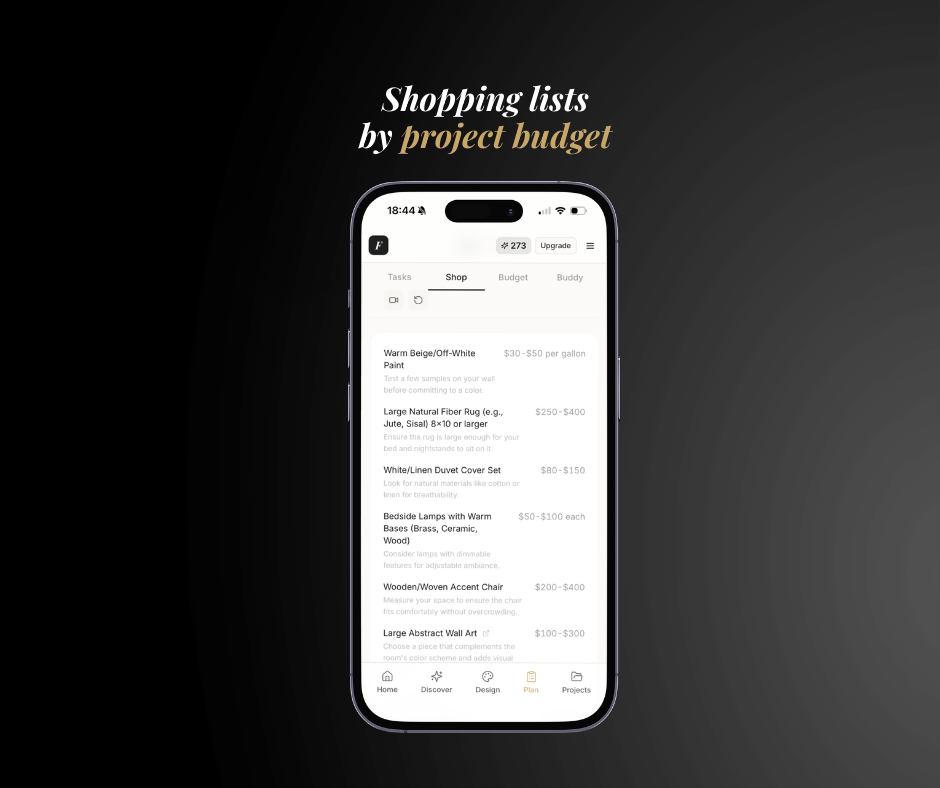 Layouts tuned to how you want to live.